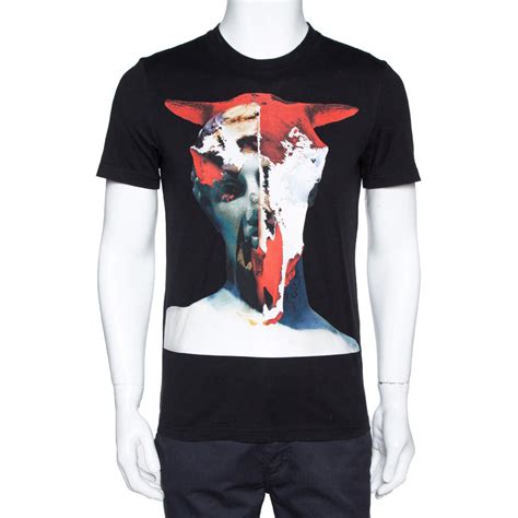 givenchy bleach shirt|Givenchy graphic crewneck t shirt.